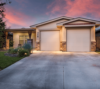 Exterior shot of a house