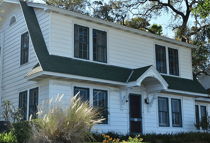 Exterior shot of a house