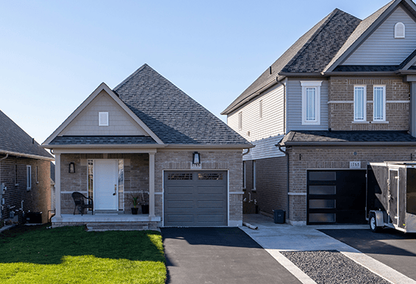 Exterior shot of a house